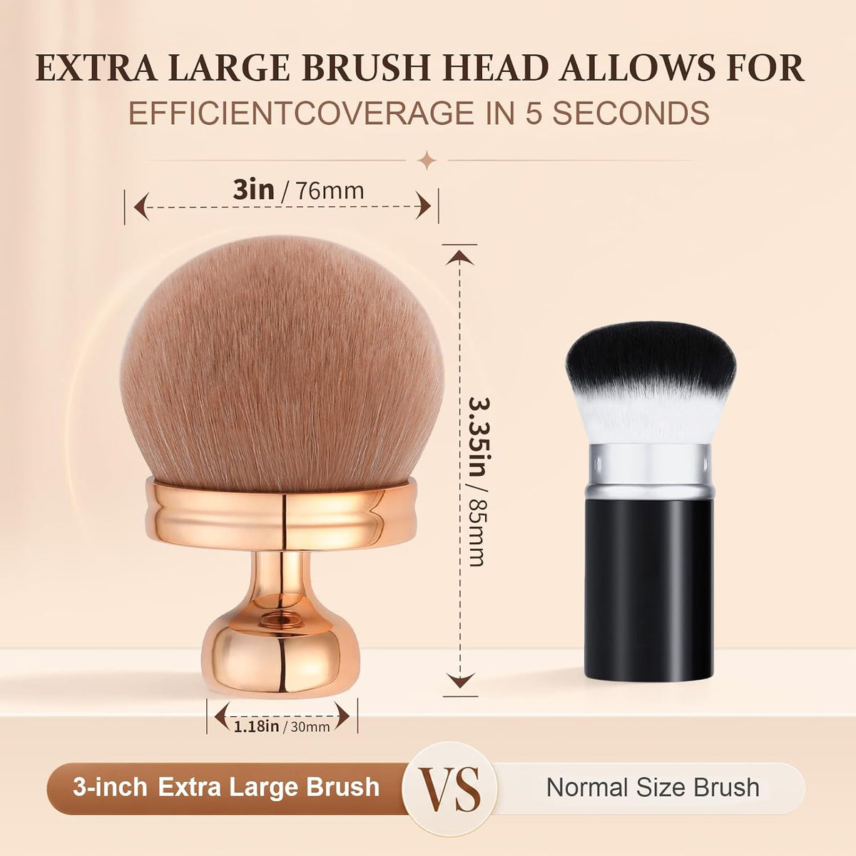 Solvori Body Brush for Self Tanner & Body Makeup