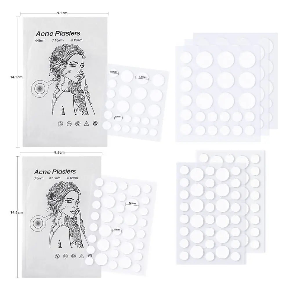 Solvori Artificial Skin Acne Patch - Transparent Pimple Patch Concealer